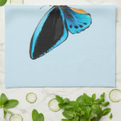 Schmetterling mit Vogelflügeln Geschirrtuch (Gefaltet)