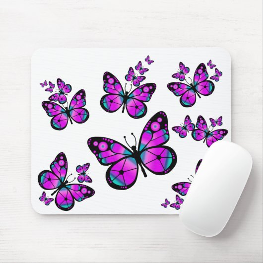 Schmetterling Mousepad (Mit Mouse)