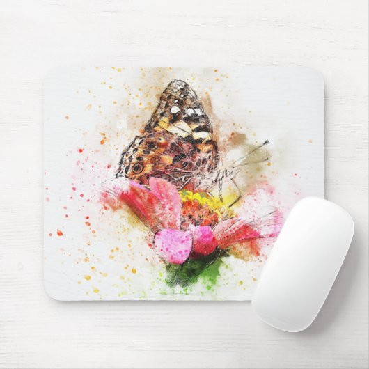 Schmetterling Mousepad (Mit Mouse)