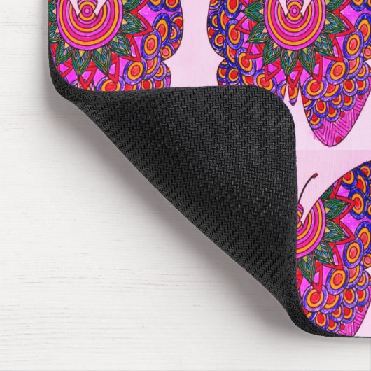 Schmetterling Mousepad (Ecke)