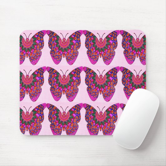 Schmetterling Mousepad (Mit Mouse)