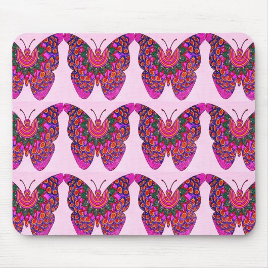 Schmetterling Mousepad (Vorne)