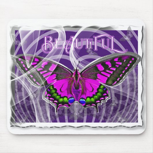Schmetterling mousepad (Vorne)
