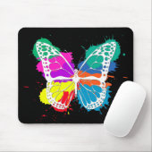 Schmetterling Mousepad (Mit Mouse)