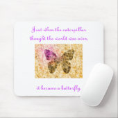 Schmetterling Mousepad (Mit Mouse)