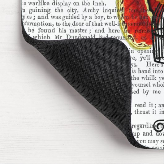 Schmetterling Mousepad (Ecke)