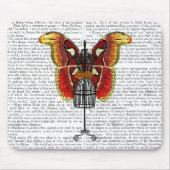 Schmetterling Mousepad (Vorne)