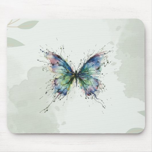 Schmetterling Mousepad (Vorne)