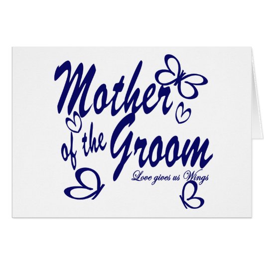 Schmetterling/Mutter des Bräutigams (Vorderseite (Horizontal))