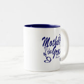 Schmetterling/Mutter des Bräutigams Zweifarbige Tasse (VorderseiteRechts)