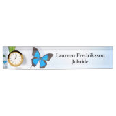 Schmetterling Namensplakette (Vorderseite)