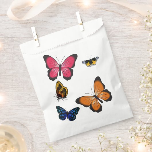 Schmetterling niedlich geschenktütchen (Ausgeschnitten)