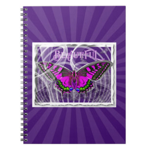 Schmetterling Notizblock