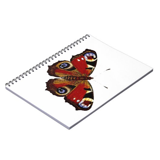 Schmetterling Notizblock (Linke Seite)