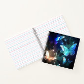 Schmetterling Notizblock (Innenseite)