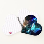 Schmetterling Notizblock (Innenseite)