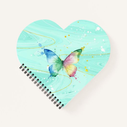 Schmetterling Notizblock (Vorderseite)