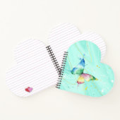 Schmetterling Notizblock (Innenseite)