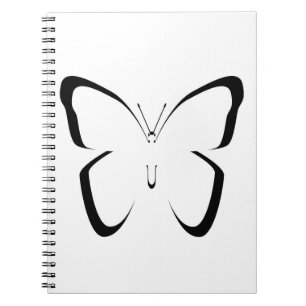 Schmetterling Notizblock