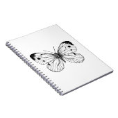 Schmetterling Notizblock (Rechte Seite)