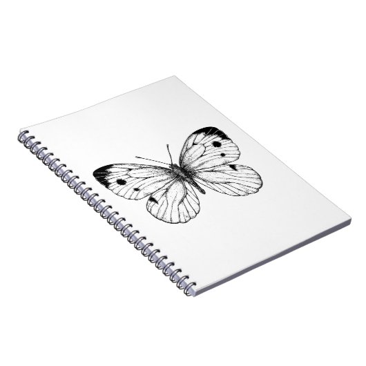 Schmetterling Notizblock (Rechte Seite)