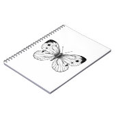 Schmetterling Notizblock (Linke Seite)