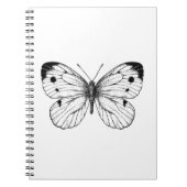 Schmetterling Notizblock (Vorderseite)