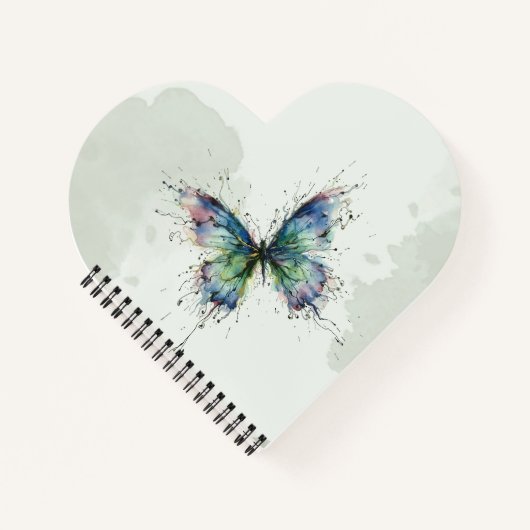 Schmetterling Notizblock (Vorderseite)