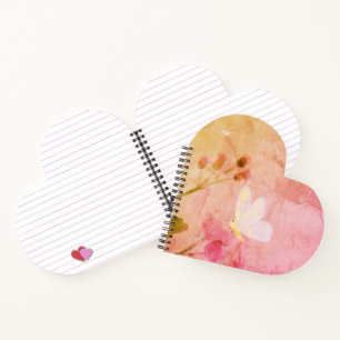 Schmetterling Notizblock