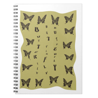 Schmetterling Notizblock
