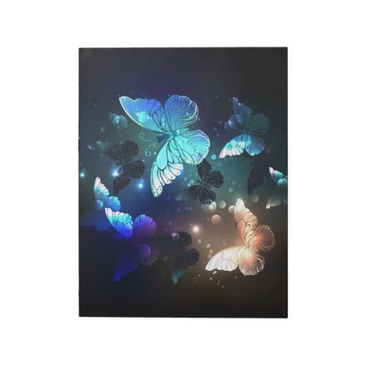 Schmetterling Notizblock (Rotiert)