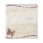 Schmetterling Notizblock (Vorderseite)