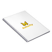 Schmetterling Notizblock (Rechte Seite)