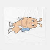 Schmetterling ohne Flügel Fleecedecke (Vorderseite (Horizontal))