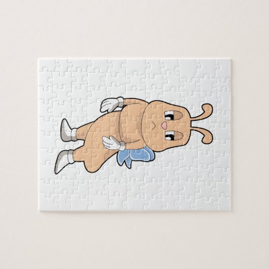 Schmetterling ohne Flügel Puzzle (Horizontal)