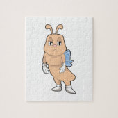 Schmetterling ohne Flügel Puzzle (Vertikal)