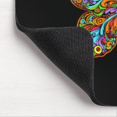 Schmetterling Orange Band Multiple Sklerose Mousepad (Ecke)