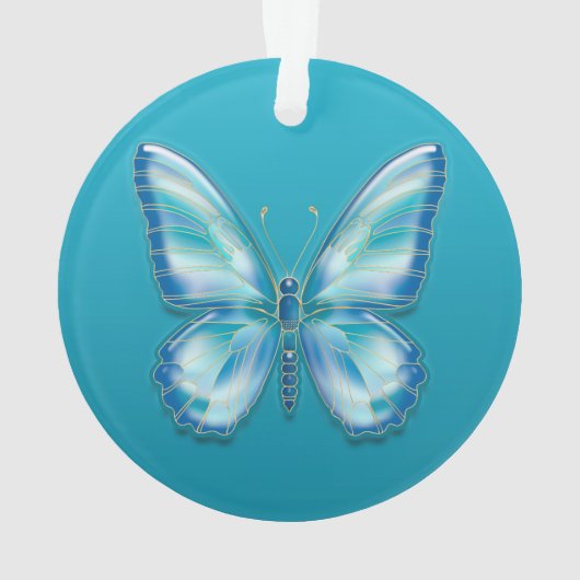 Schmetterling Ornament (Rückseite)