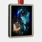 Schmetterling Ornament Aus Metall (Rechts)