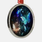 Schmetterling Ornament Aus Metall (Rechts)