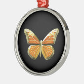 Schmetterling Ornament Aus Metall (Links)