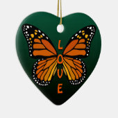 Schmetterling-Ornament Personalisiert Butterfly Or Keramik Ornament (Rechts)