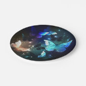 Schmetterling Pappteller (Schrägansicht)