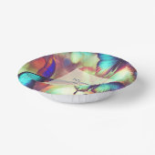 Schmetterling Pappteller (Gewinkelt)