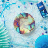 Schmetterling Pappteller (Party)