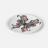 Schmetterling Pappteller (Schrägansicht)