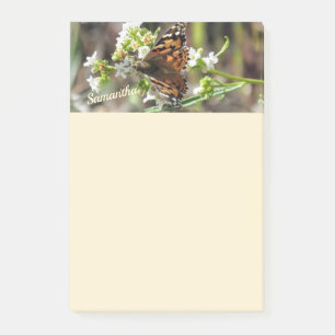 Schmetterling Personalisiert 4x6 Post-it Klebezettel
