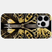 Schmetterling-Personalisierte Keule mit Namen Case-Mate iPhone Hülle (Rückseite (Horizontal))