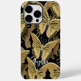 Schmetterling Personalisierter Name Case-Mate iPhone 14 Pro Max Hülle