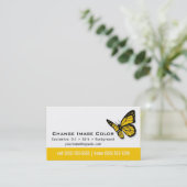 Schmetterling - persönliche Visitenkarte (Stehend Vorderseite)